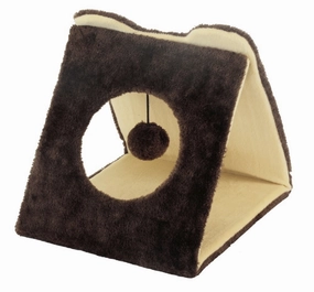 Marukan Triangle Tunnel Cat Scratcher cat scratching post,cat scratch pad,cat furniture scratcher