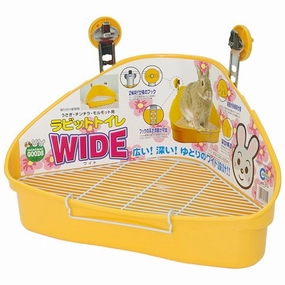 Marukan Wide Litter Pan for Rabbit rabbit habitat,small animal tunnel,bunny supplies