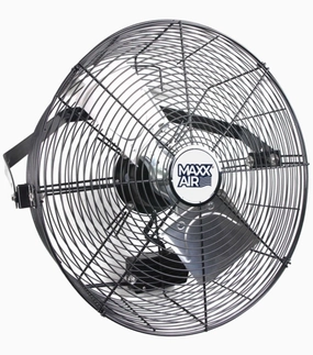 Maxx Air High Velocity 18" Wall Mount Fan - 2 Blades dog plush toy,stuffed animal dog,cuddly dog toy