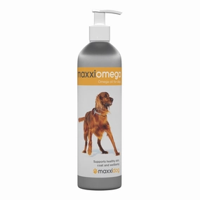 Maxxipaws MaxxiOmega Skin & Coat Supplement For Dogs 296ml small pet habitat,pet cage accessories,small animal home