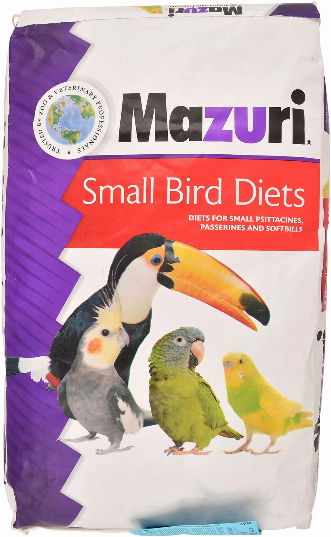 Mazuri Small Bird Breeder Diet, 25 lb soft chew treat,chewy dog snacks,tender bites for dogs