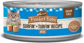Merrick Purrfect Bistro Surfin & Turfin Pate Grain Free Canned Cat Food cat toys and food,complete cat care,all in one cat kit