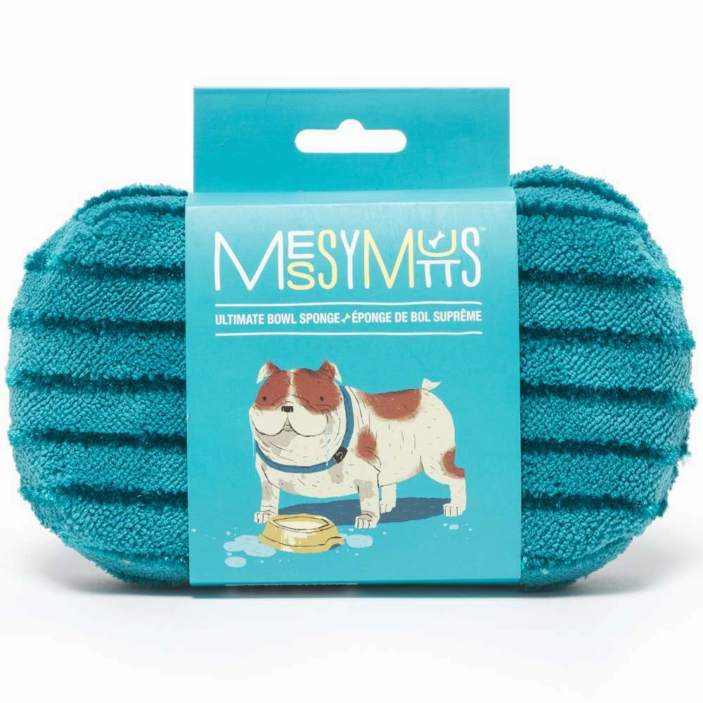Messy Mutts Microfiber Ultimate Dog Bowl Sponge dog shampoo,pet wipes,dog cleaning spray