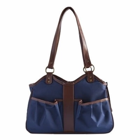 Metro 2 Carrier- Navy-Tan Trim dog travel crate,airline approved dog carrier,dog transport bag