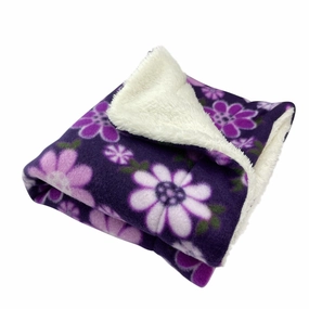 Midnight Garden Fleece Dog Blanket fleece dog blanket,soft dog throw,cozy pet blanket