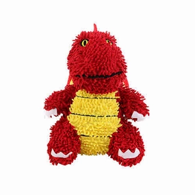 Mighty Microfibre Dog Squeaky Toy, Ball Dragon in Red wet cat food,canned cat food,gravy cat food