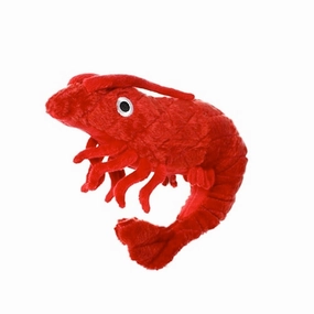 Mighty Ocean Dog Squeaky Toy, Paco the Prawn (mini and regular size) wet cat food,canned cat food,gravy cat food