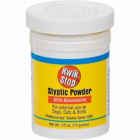 Miracle Care Kwik Stop Styptic Powder for Dogs and Cats made in usa dog toy,usa dog food,american dog products