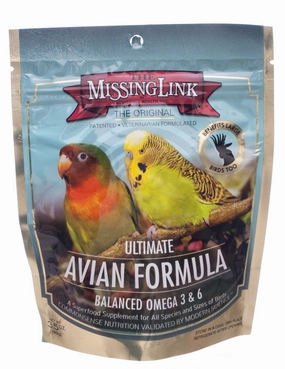 Missing Link Ultimate Avian Formula, 3.5 oz soft chew treat,chewy dog snacks,tender bites for dogs