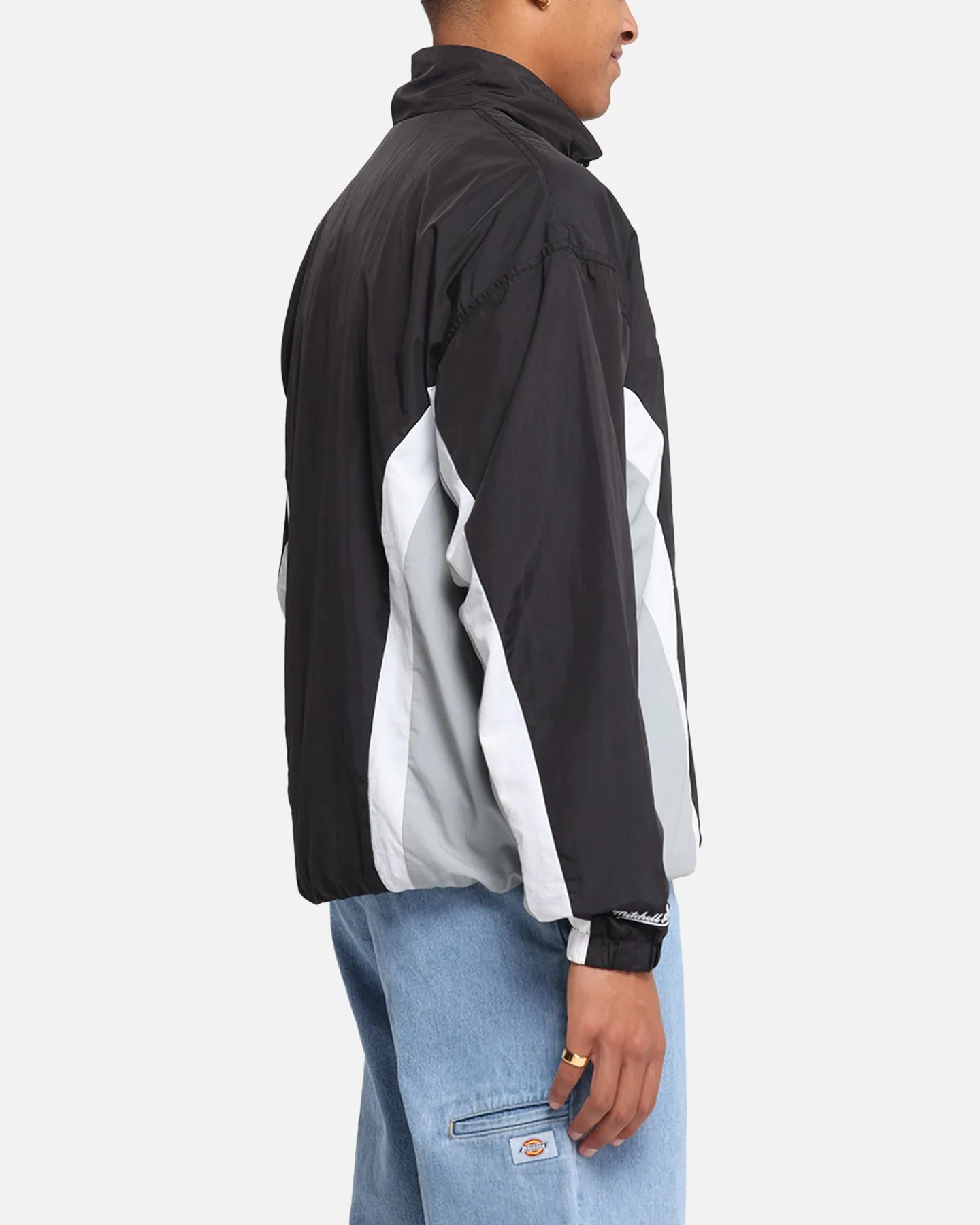 Mitchell & Ness Las Vegas Raiders Nylon Track Jacket Black/Grey