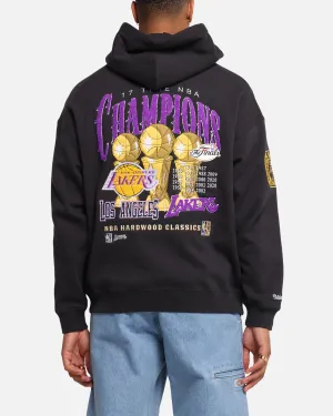 Mitchell & Ness Los Angeles Lakers National Champions Hoodie Faded Black