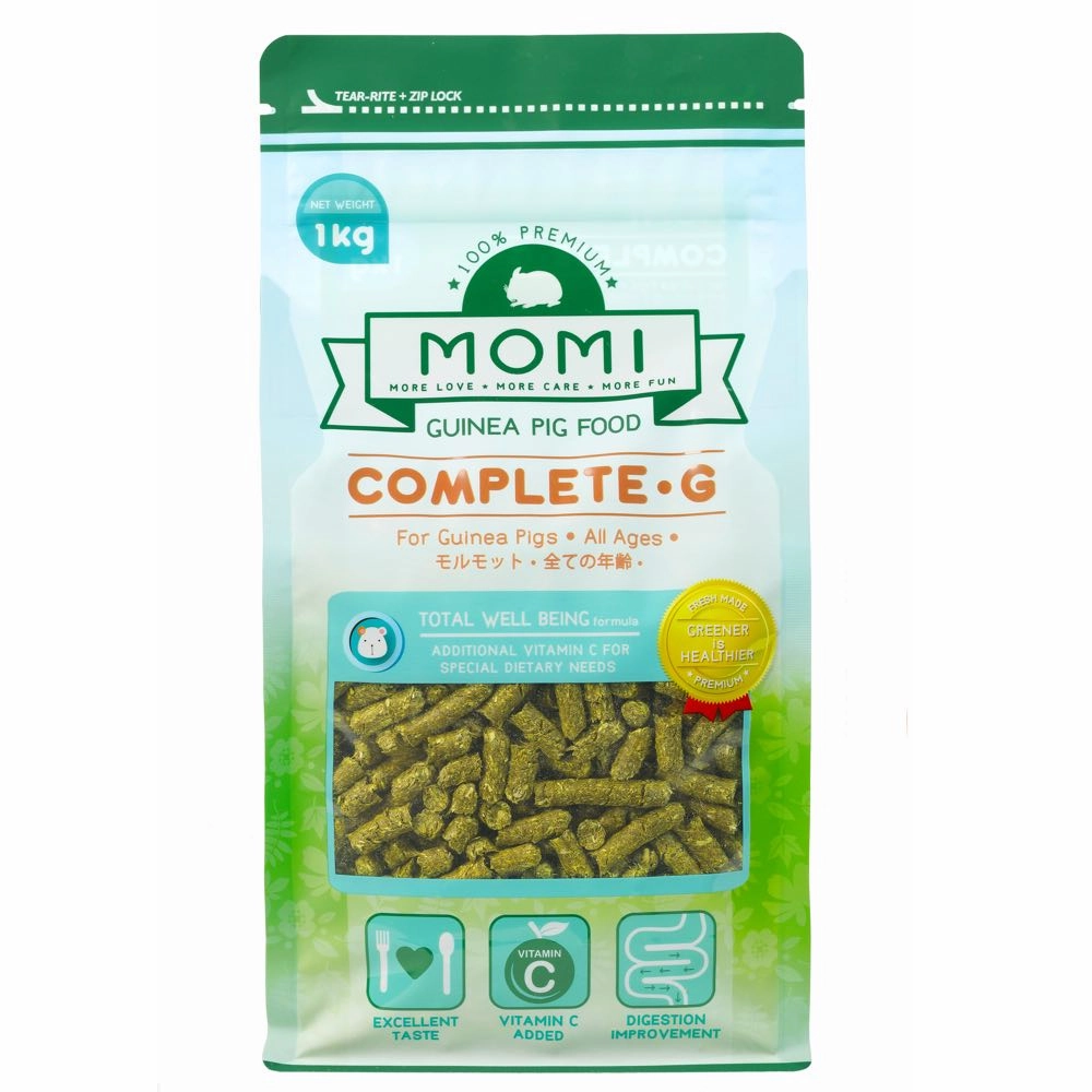 Momi Complete-G Guinea Pig Food 1kg parrot cage,small bird perch,exotic pet bird
