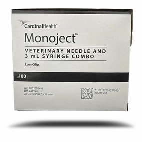 Monoject Luer-Slip (LS) Syringe with Needle Combo soft chew treat,chewy dog snacks,tender bites for dogs