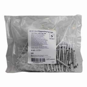 Monoject Oral Dispensing Syringe - Clear with Tip Cap, 100 ct organic dog treat,hypoallergenic dog snack,specialty pet treat