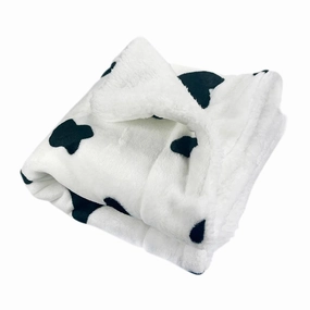 Moo Cow Ultra Plush Dog Blanket fleece dog blanket,soft dog throw,cozy pet blanket