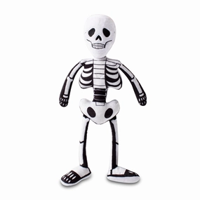 Mr Bones, Dog Squeaky Plush toy wet cat food,canned cat food,gravy cat food