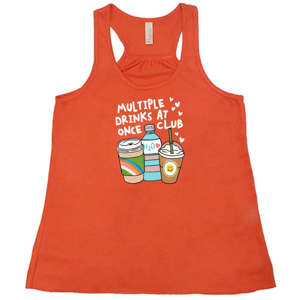 Multiple Drinks at Once Club Shirt