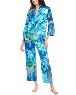 N Natori 2pc Wisteria Garden Pajama Set
