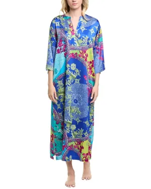 N Natori Brocade Caftan