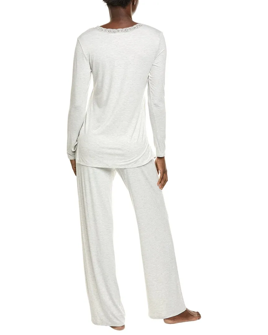 Natori 2pc Feather Essentials Pajama Set