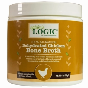 Nature's Logic Dehydrated Bone Broth Chicken puppy food,chew toy for puppies,small dog treats