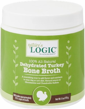 Nature's Logic Dehydrated Bone Broth Turkey puppy food,chew toy for puppies,small dog treats