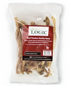 Nature's Logic Dog Chew Beef Tendon 1lb Bag pet id tag,personalized dog tag,engraved cat id