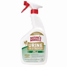Nature's Miracle Urine Destroyer Plus Spray for Dogs 32oz dog shampoo,pet wipes,dog cleaning spray