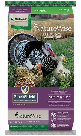 NatureWise All Flock Pellet made in usa dog toy,usa dog food,american dog products