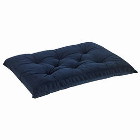 Navy Microvelvet Tufted Cushion Dog Crate Mat crate mat,memory foam pad,dog bed cushion