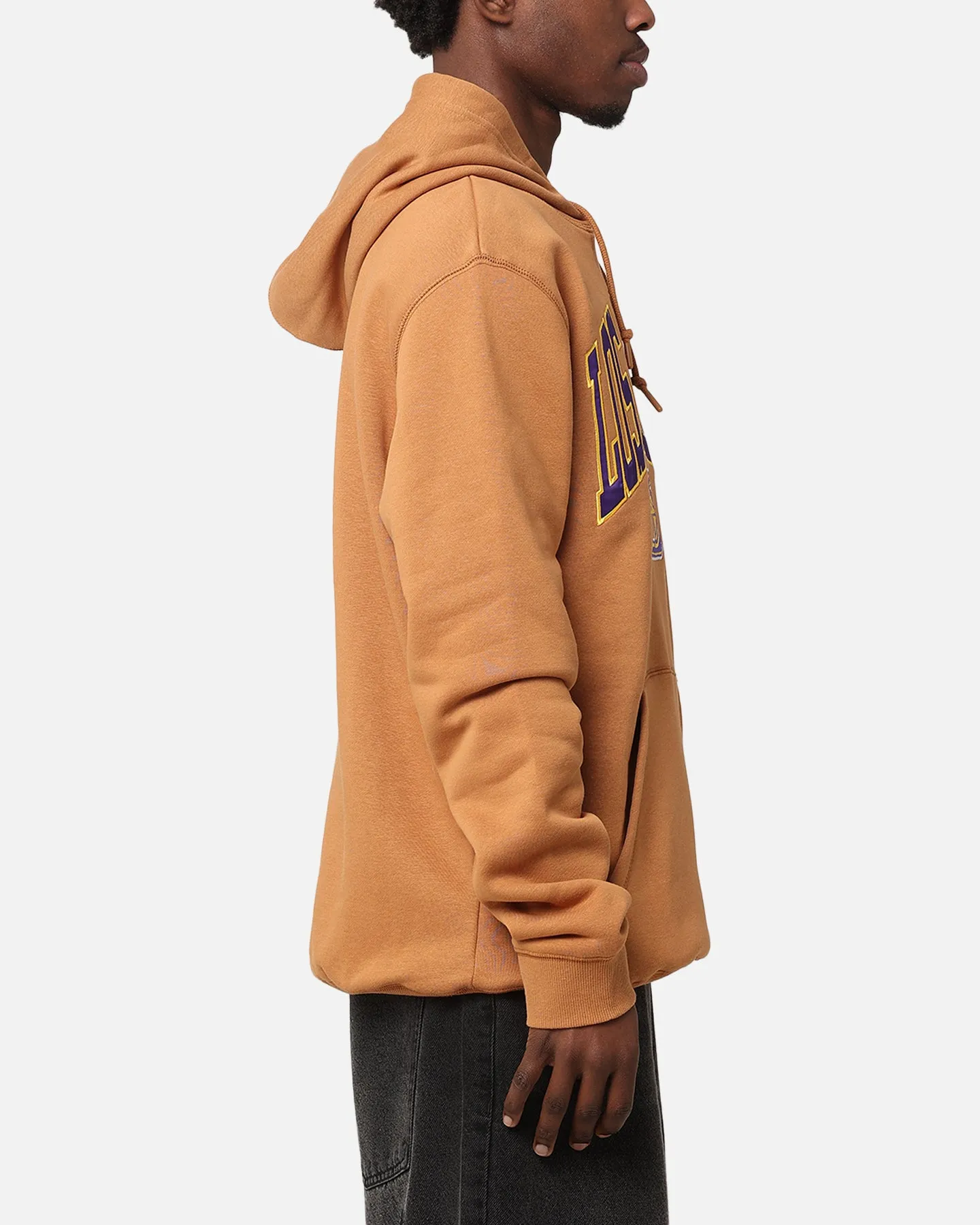 New Era Los Angeles Lakers Pullover Hoodie Medium Beige