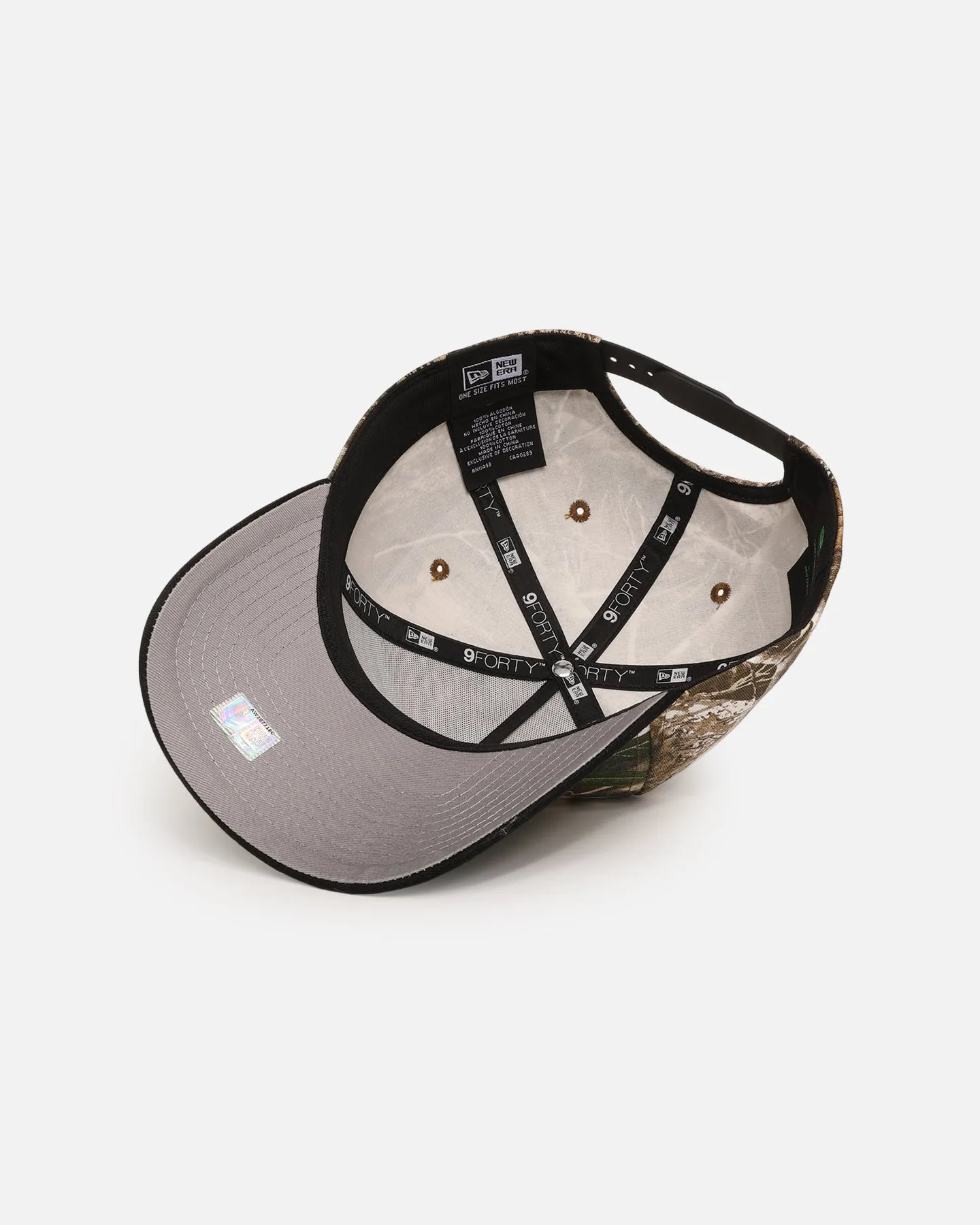 New Era South Sydney Rabbitohs 'NRL Real Tree' 9FORTY A-Frame Snapback Real Tree Camo