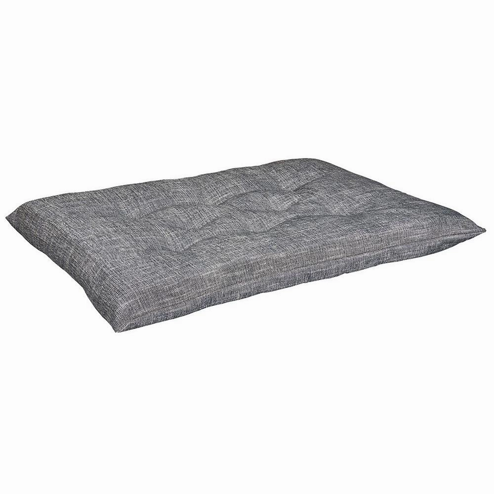 Newport Performance Linen Tufted Cushion Dog Crate Mat crate mat,memory foam pad,dog bed cushion