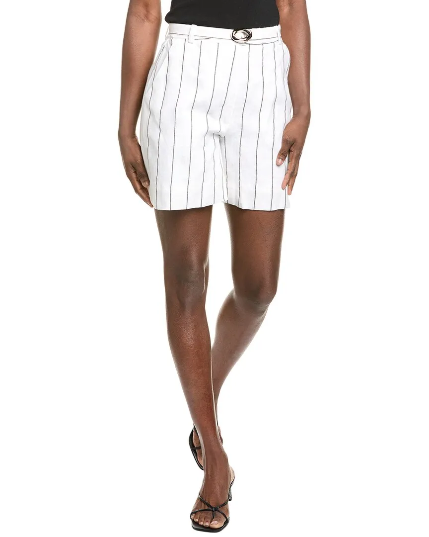 Nicholas Lavina Linen-Blend Short