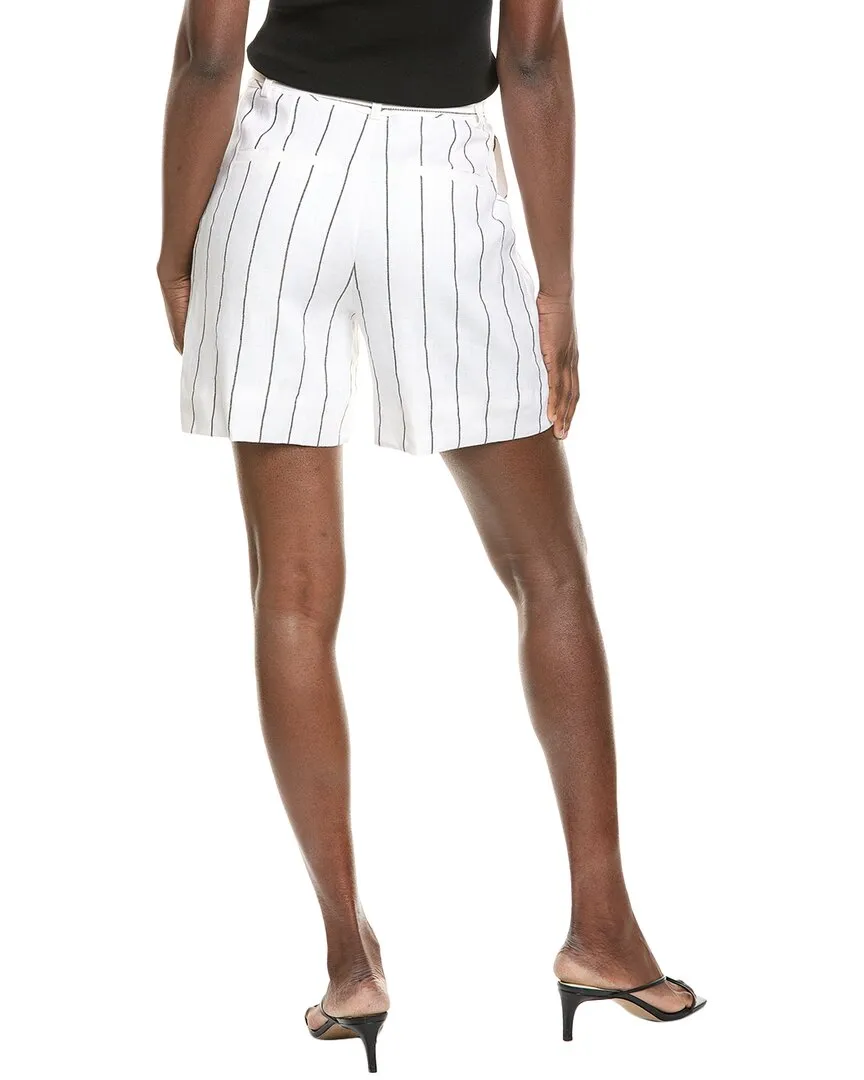 Nicholas Lavina Linen-Blend Short