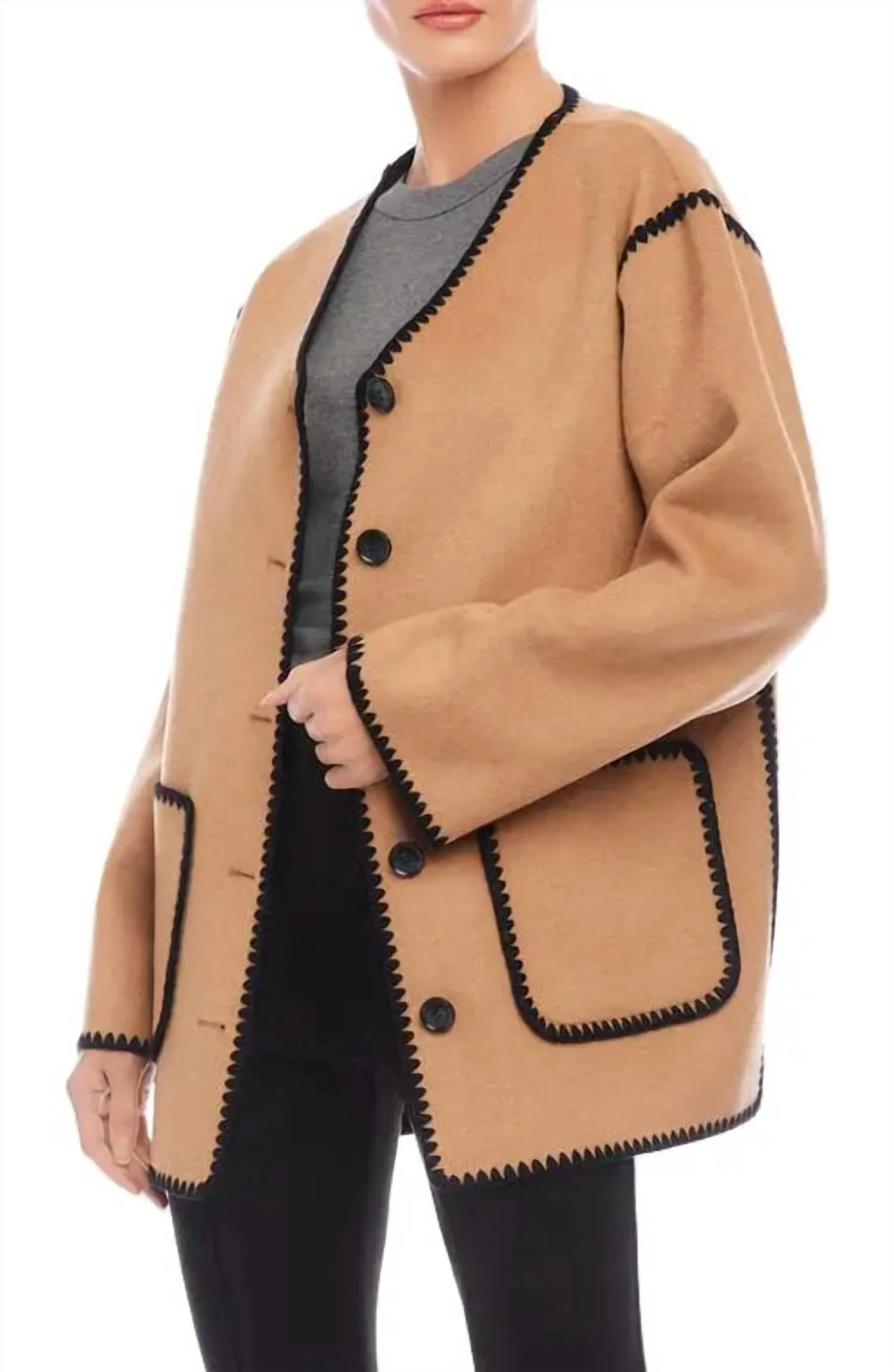 Nico Jacket In Camel