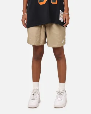 Nike Club Flow Shorts Beige/White