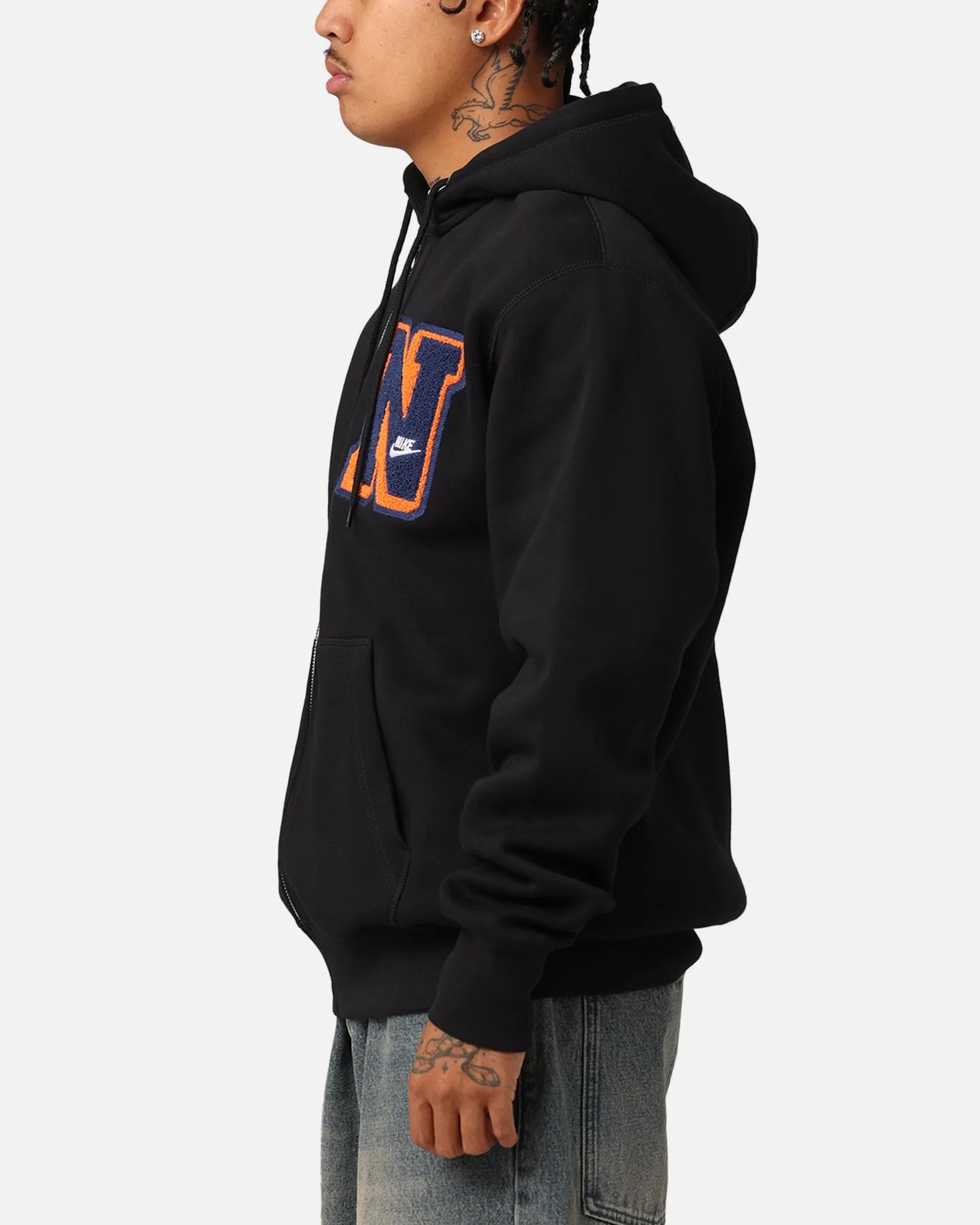 Nike Sportswear Club Essential Full Zip Hoodie Black