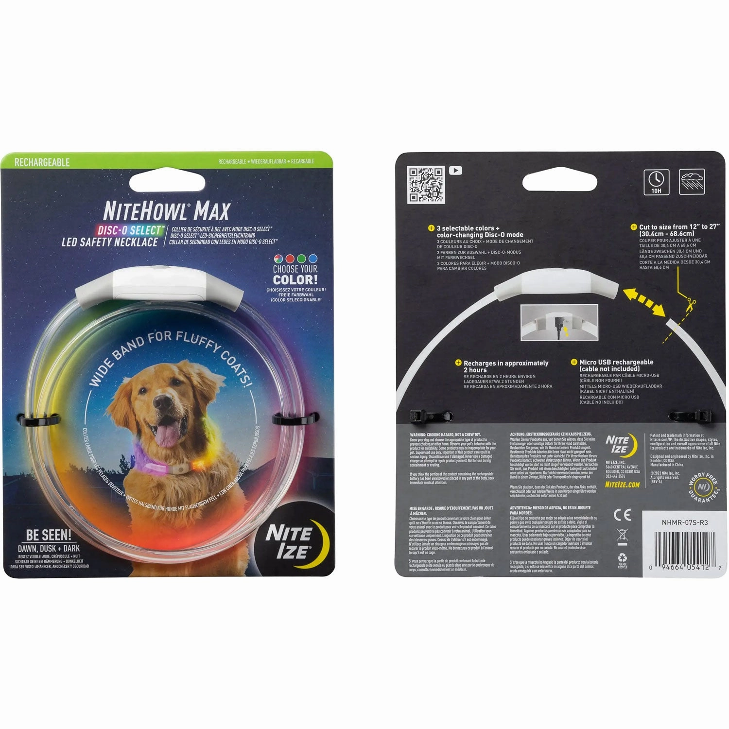 Nite Ize NiteHowl Rechargeable LED Safety Necklace dog skin care,coat conditioner,anti itch dog spray