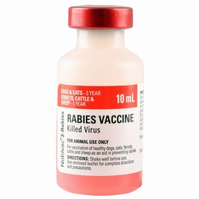 Nobivac 3 Rabies Vaccine for Dogs, Cats & Cattle (No Tags) gourmet cat wet food,chicken in broth cat,fish recipe cat food