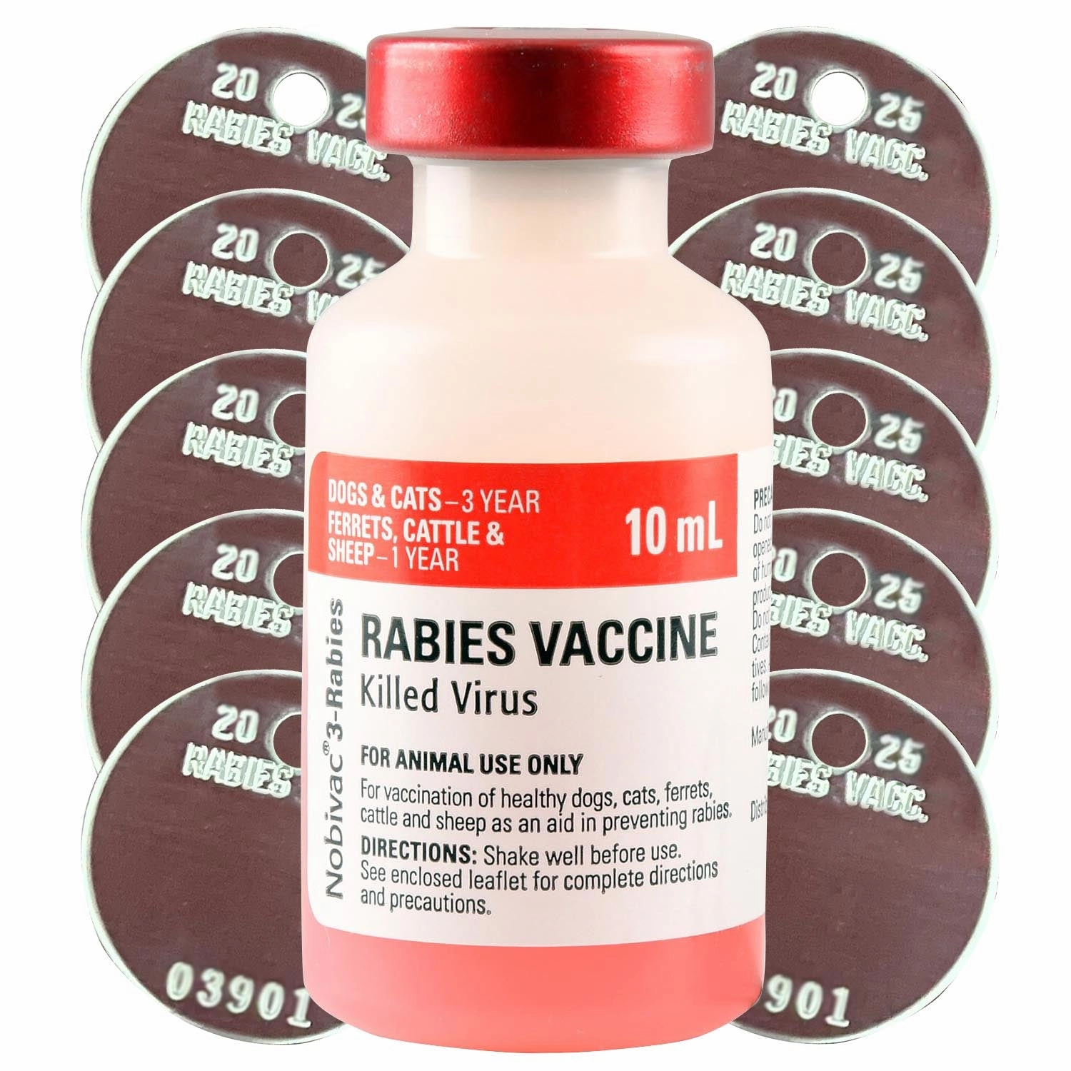 Nobivac 3 Rabies Vaccine Kit with Tags gourmet cat wet food,chicken in broth cat,fish recipe cat food