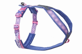 Non-Stop Dog Wear : Rachel Pohl Signature Series Line Harness 5.0 Purple/Pink puppy harness,puppy toys,puppy starter kit