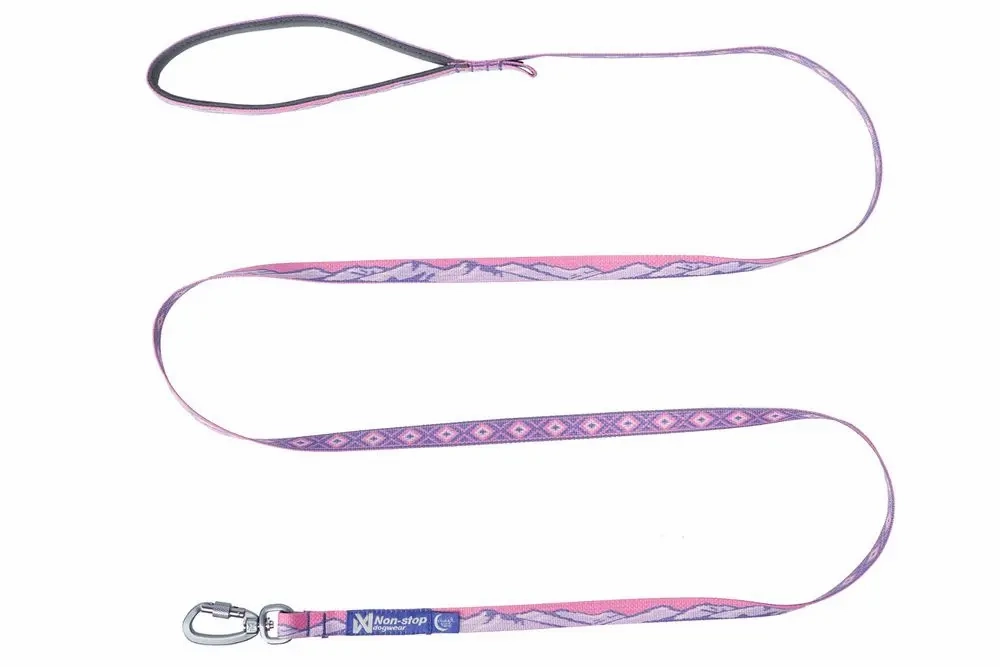 Non-Stop Dog Wear: Rachel Pohl Signature Series Trail Quest Leash Pink/Purple puppy harness,puppy toys,puppy starter kit