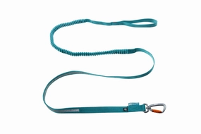 Non-Stop Dog Wear: Touring Bungee Dog Leash - Teal puppy harness,puppy toys,puppy starter kit