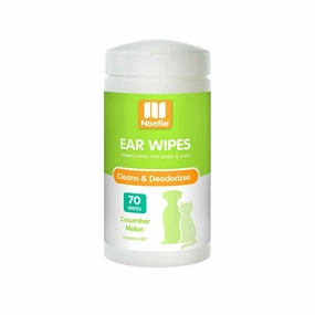 Nootie Ear Wipes - Cucumber Melon 70sheets food toppers for dogs,dog gravy,dog flavor boost