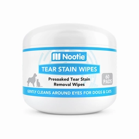 Nootie Tear Stain Wipes 60sheets food toppers for dogs,dog gravy,dog flavor boost