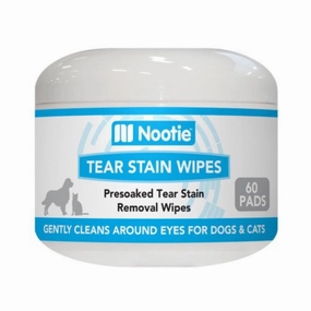 Nootie Tear Stain Wipes For Cats & Dogs 60pcs dog shampoo,pet wipes,dog cleaning spray