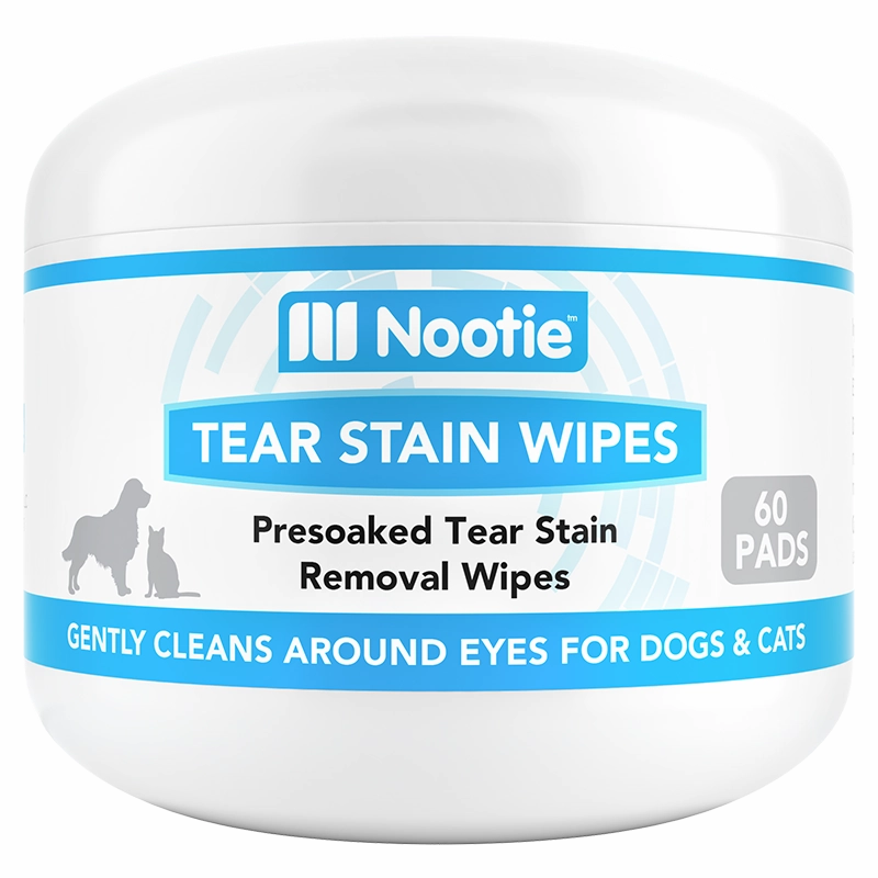 Nootie Tear Stain Wipes for Dogs & Cats 60ct