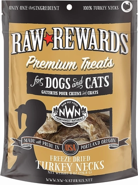 Northwest Naturals Freeze-Dried Neck Chews - Turkey Necks 4pk Bag pet id tag,personalized dog tag,engraved cat id