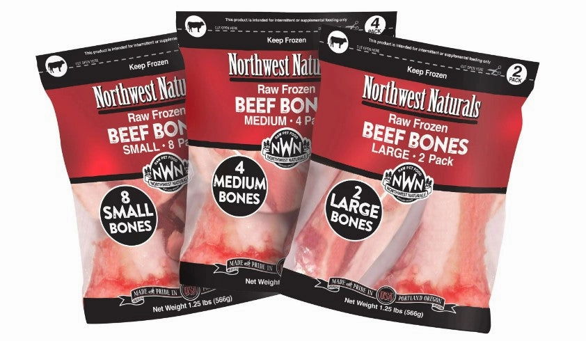 Northwest Naturals Frozen Raw Beef Bones Large 2-pack pet id tag,personalized dog tag,engraved cat id